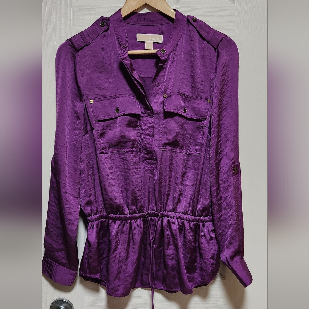 Michael Kors Elegant Purple Women's Top